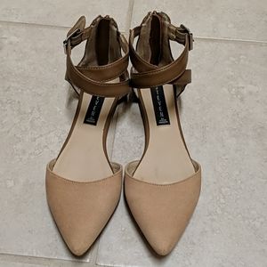 Steven by Steve Madden zip up flat